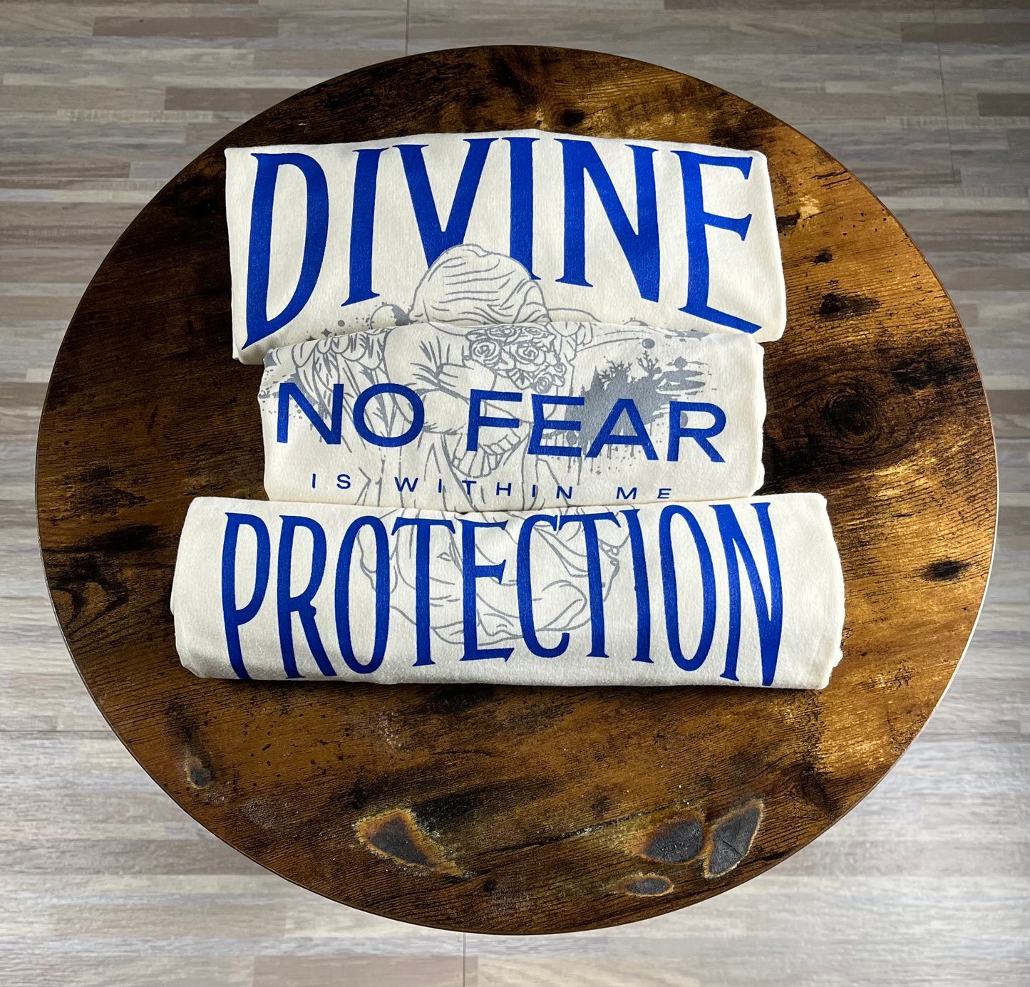 Divine Protection Tee - Natural